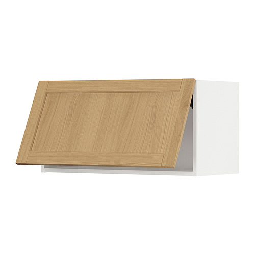 METOD, wall cabinet horizontal w/ push-op. 1 of 3 open dialog