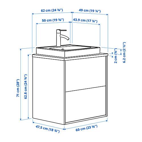 HAVBÄCK / ORRSJÖN, wash-stnd w drawers/wash-basin. 7 of 7 open dialog