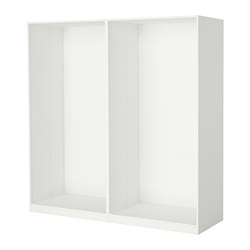 PAX, 3 wardrobe frames, White