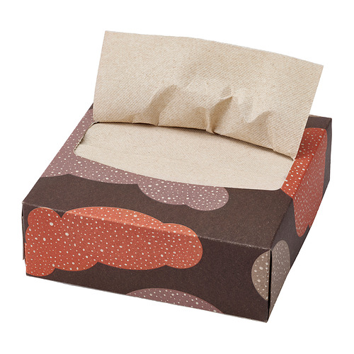 HÖSTAGILLE, paper napkin with box. 1 of 1 open dialog