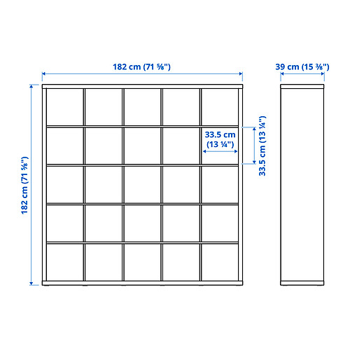 KALLAX, shelf unit with 10 inserts 6 of 7 open dialog