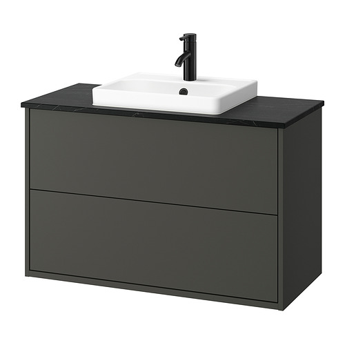 HAVBÄCK / ORRSJÖN, sink cabinet with 2 drawers and DALSKÄR. 1 of 8 open dialog