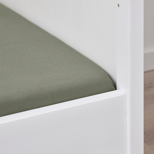 BLOMNÄSA 3-piece bedlinen set for crib