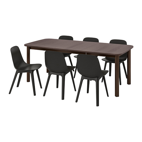 STRANDTORP / ODGER, mesa y 6 sillas 1 de 11 open dialog