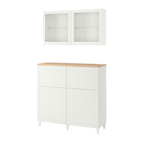 BESTÅ storage combination with drawer runner, push-open