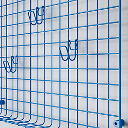 Ilustración de medidas - GREJIG rejilla de pared+riel