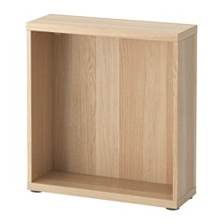 BESTÅ, estructura, Efecto de roble teñido en blanco