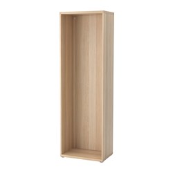 BESTÅ, estructura, Efecto de roble teñido en blanco