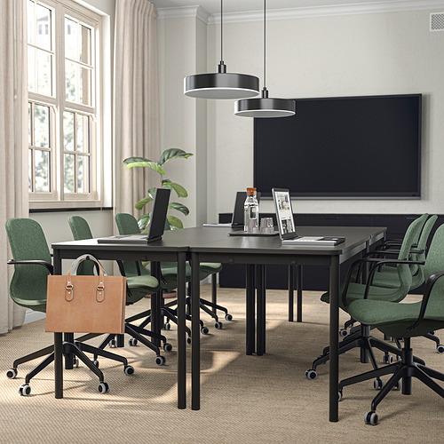 LÅNGFJÄLL, conference chair with armrests. 3 of 8 open dialog