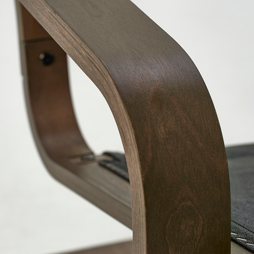 POÄNG, armchair and ottoman. 3 of 8 open dialog