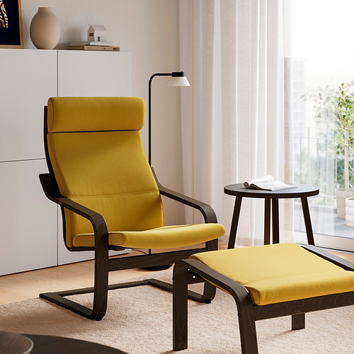 POÄNG, armchair and ottoman. 5 of 7 open dialog