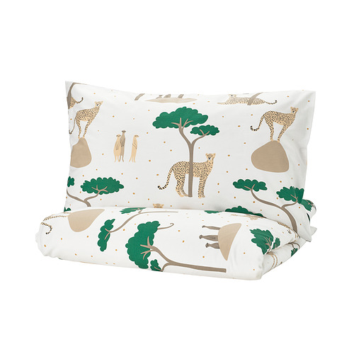 SANDLÖPARE, duvet cover and pillowcase(s). 1 of 7 open dialog