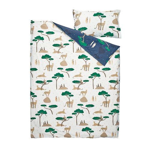 SANDLÖPARE, duvet cover and pillowcase(s). 2 of 7 open dialog