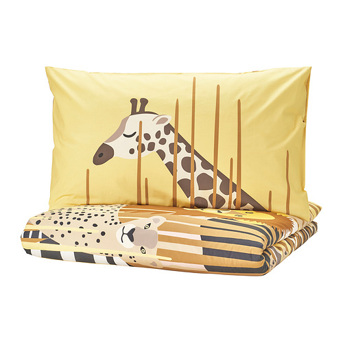 SANDLÖPARE, funda nórdica+funda de almohada. 1 de 6 open dialog