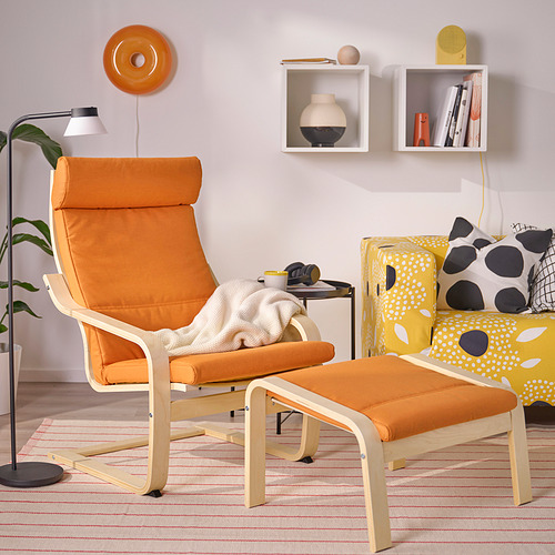 POÄNG, sillón y reposapiés 2 de 2 open dialog