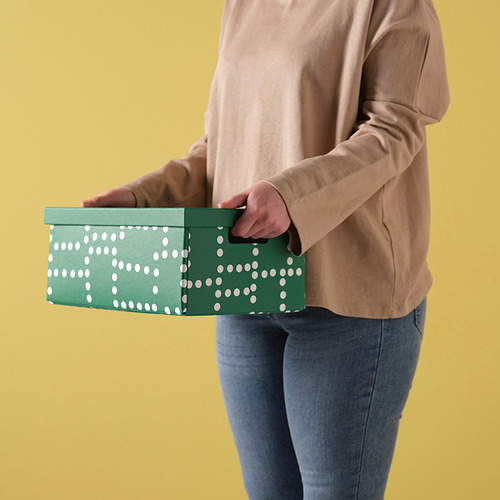 FJÄDERHARV, caja de almacenamiento+tapa. 3 de 6 abrir diálogo