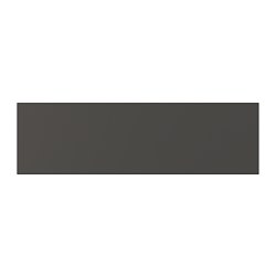 AURDAL, drawer front, Dark gray