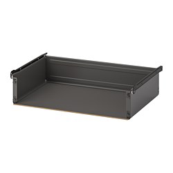 AURDAL, drawer without front, Dark gray