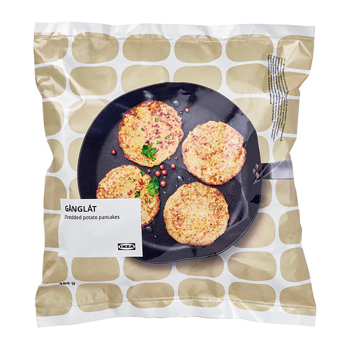 GÅNGLÅT, shredded potato pancakes. 1 of 8 open dialog