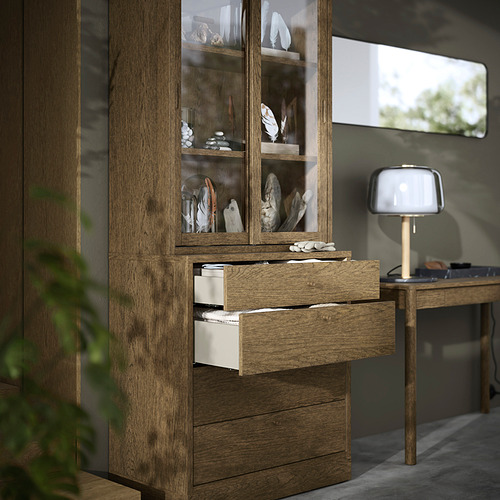 TONSTAD, storage combination with drawers. 3 of 3 open dialog
