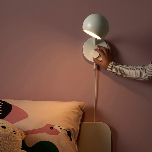 KORVSNÖRE, LED wall lamp. 3 of 5 open dialog