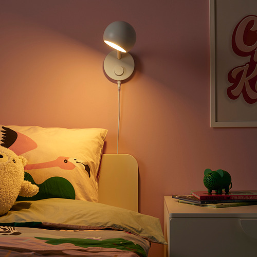 KORVSNÖRE, LED wall lamp. 2 of 5 open dialog