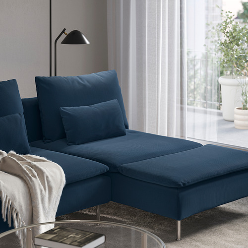 SÖDERHAMN, 2 seat sofa with chaise longue. 2 of 8 open dialog