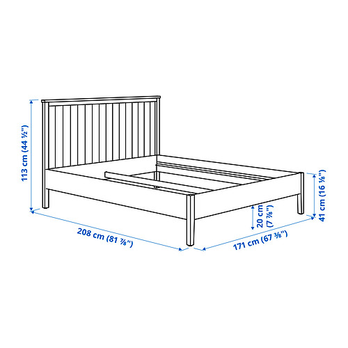 GULLABERG, bed frame. 8 of 8 open dialog