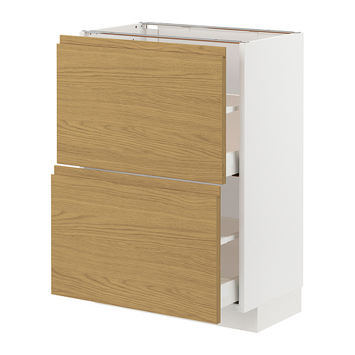 METOD / MAXIMERA, base cabinet with 2 drawers. 1 of 3 open dialog