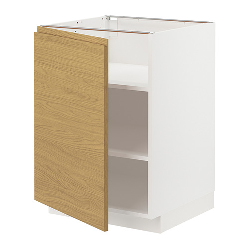 METOD, base cabinet with shelves . 1 of 3 open dialog