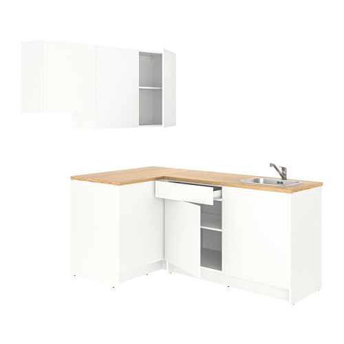 KNOXHULT, corner kitchen without water tap. 1 of 7 open dialog