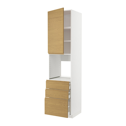 METOD / MAXIMERA, high cab f oven w door/3 drawers. 1 of 3 open dialog