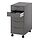 Select colour variation: dark gray, 14 1/8x29 7/8 "