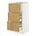 Select colour variation: white/Sinarp oak veneer