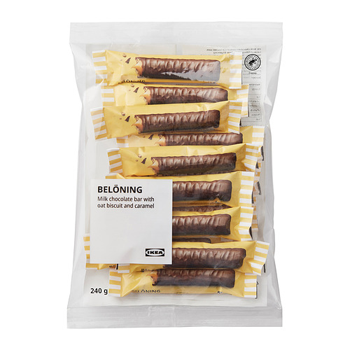 BELÖNING, tableta de chocolate con leche. 1 de 3 open dialog