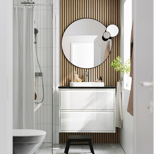 ÄNGSJÖN / BACKSJÖN, sink cabinet with drawers and BROGRUND tap. 2 of 8 open dialog