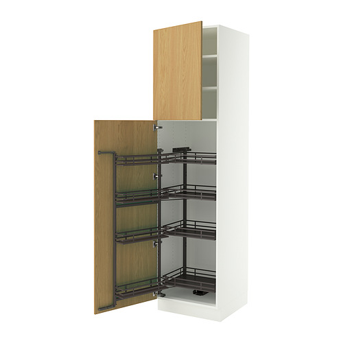 SEKTION, high cabinet with pull-out pantry. 1 of 2 open dialog