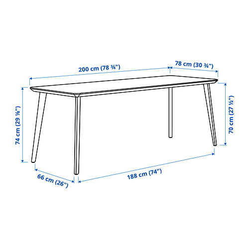 LISABO / ÄLVSTA, mesa con 4 sillas 9 de 10 open dialog