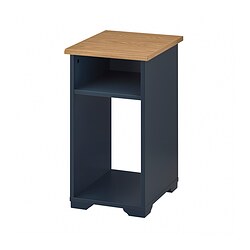 SKRUVBY, side table, Black-blue