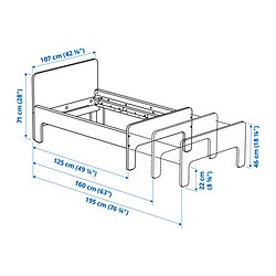 Ilustración de medidas - SLÄKT/NATTAPA 