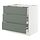 Select colour variation: white/Nickebo matt grey-green