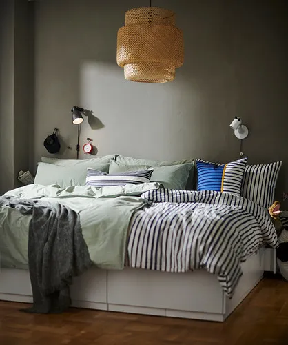 IKEA Santo Domingo - SINNERLIG pendant lamp, bamboo, Ø20 