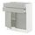 Select colour variation: white/Havstorp light gray