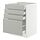 Select colour variation: white/Havstorp light gray