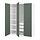 PAX/BERGSBO, wardrobe, Grimo grey-green