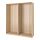Select colour variation: White stained oak effect