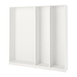 PAX, 2 wardrobe frames, White