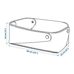 Measurement Illustration - PUDDA basket