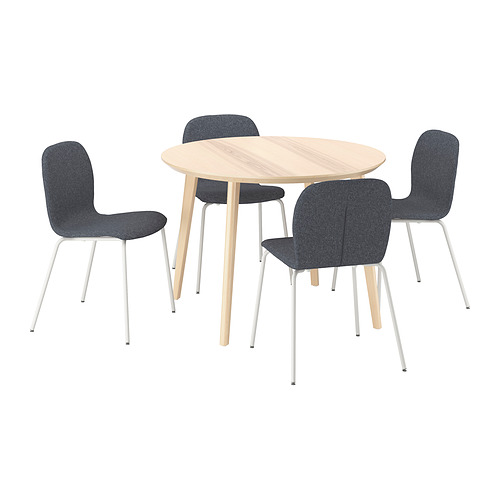 LISABO / KARLPETTER, mesa con 4 sillas 1 de 7 open dialog