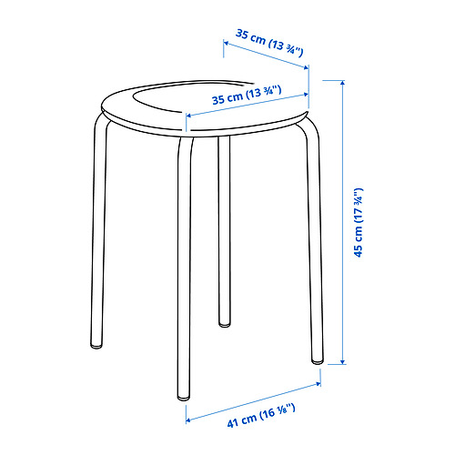 GULTARP, stool. 5 of 5 open dialog